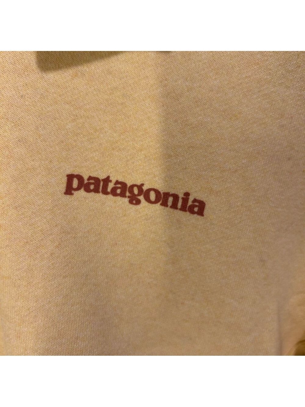 NWT Patagonia Fitz Roy Icon Uprisal Hoody Milled Yellow Size Small - Picture 4 of 5